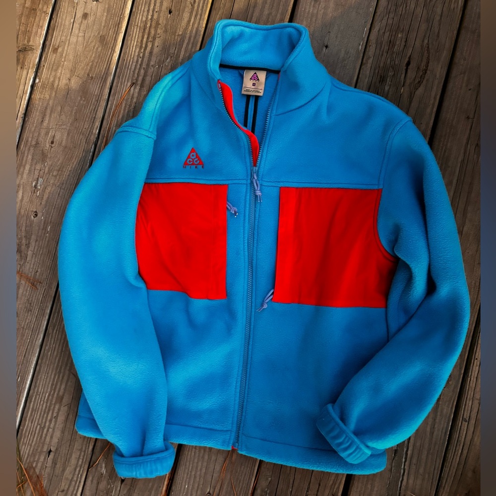 Nike ACG Fleece Colorblock Jacket - Picture 5 of 11